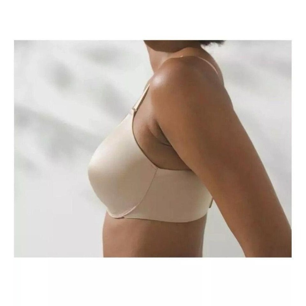 SOMA NWT Intimates Gold Full Coverage Seamless Edges Underwire Bra 32C - Picture 3 of 4